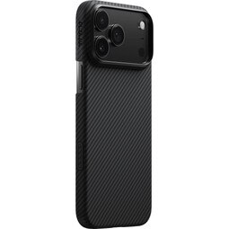 Pitaka Tactile Woven Case For iPhone 17 Pro Max | Black/Grey